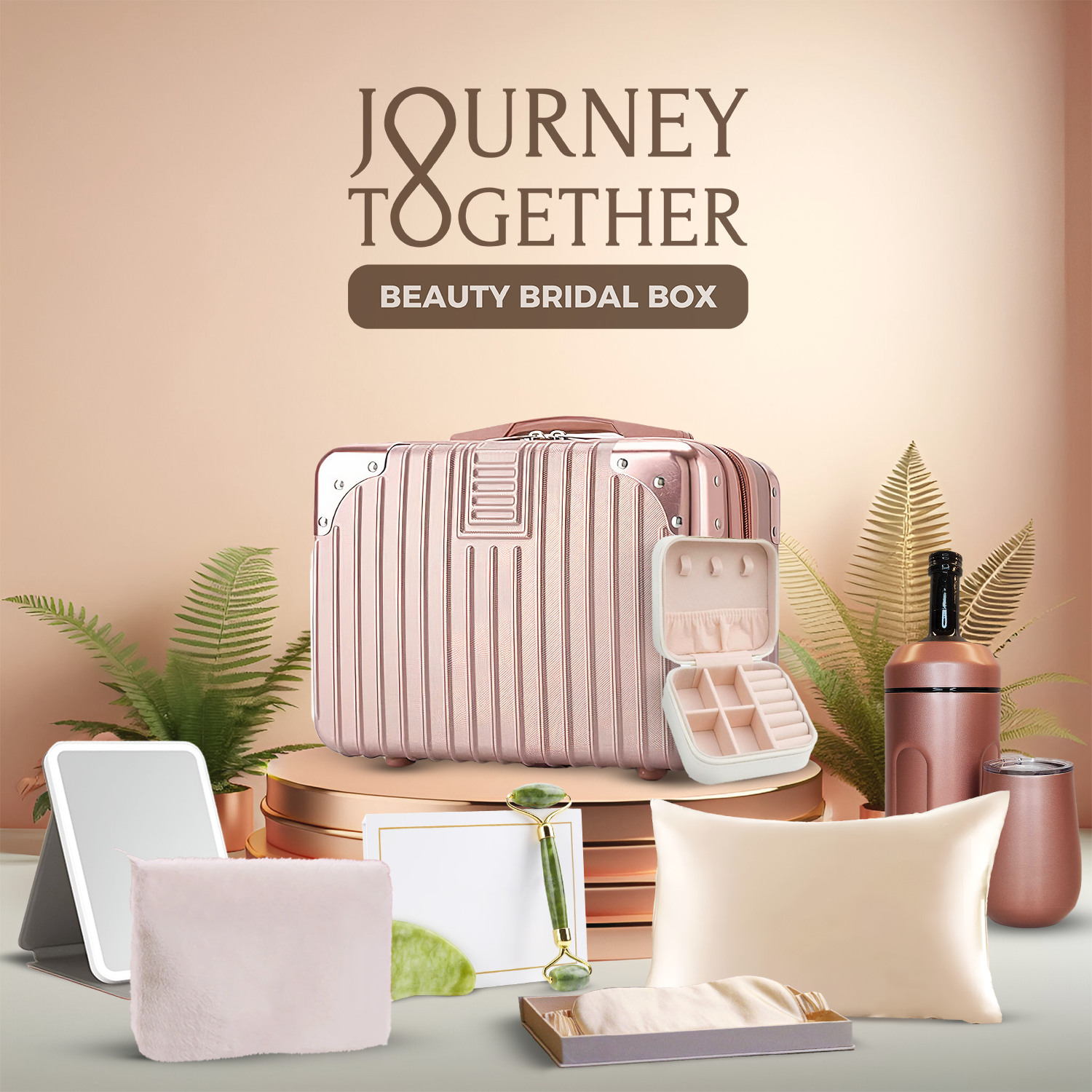 The Journey Together Bridal Box - Contact Us to Customize Box